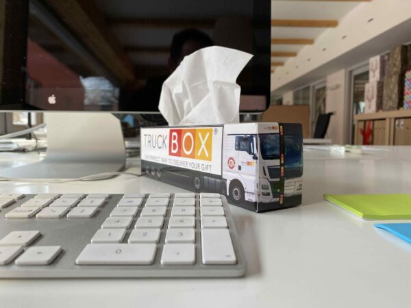 Truckbox Promotional Tissue box