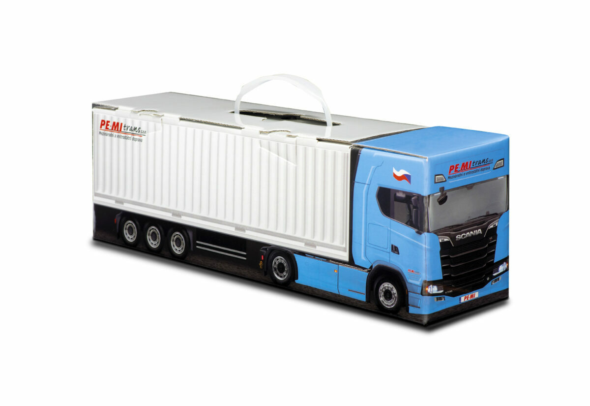 Truckbox Promotional Giftbox Scania + Container 40ft, PE-MI Trans