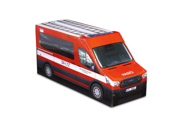 Truckbox Promotional Giftbox – Ford Transit Van, Fire Truck