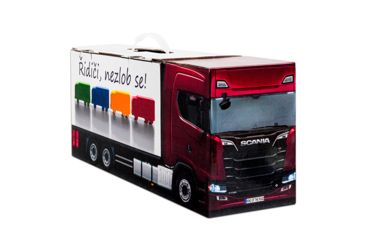 Truckbox Promotional Giftbox Truck superstructure, Scania