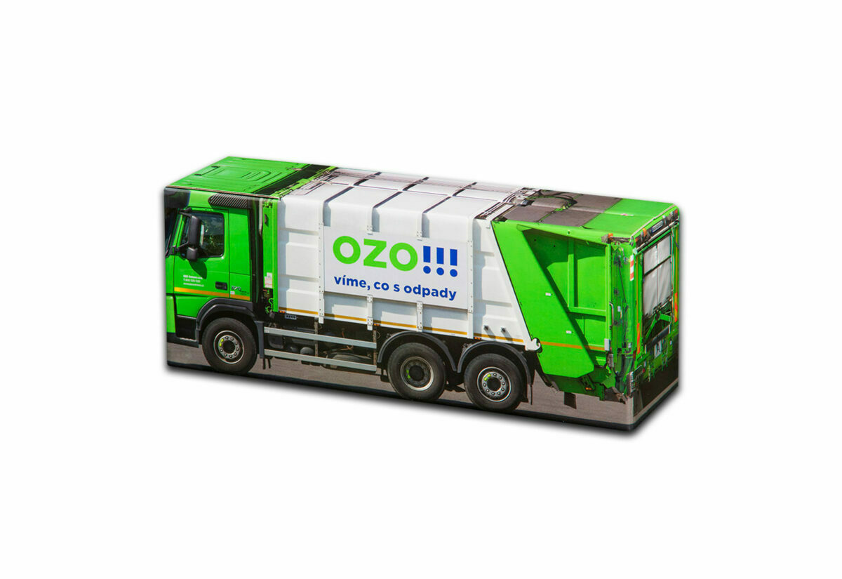 Truckbox Promotional Giftbox - garbage truck Volvo - OZO