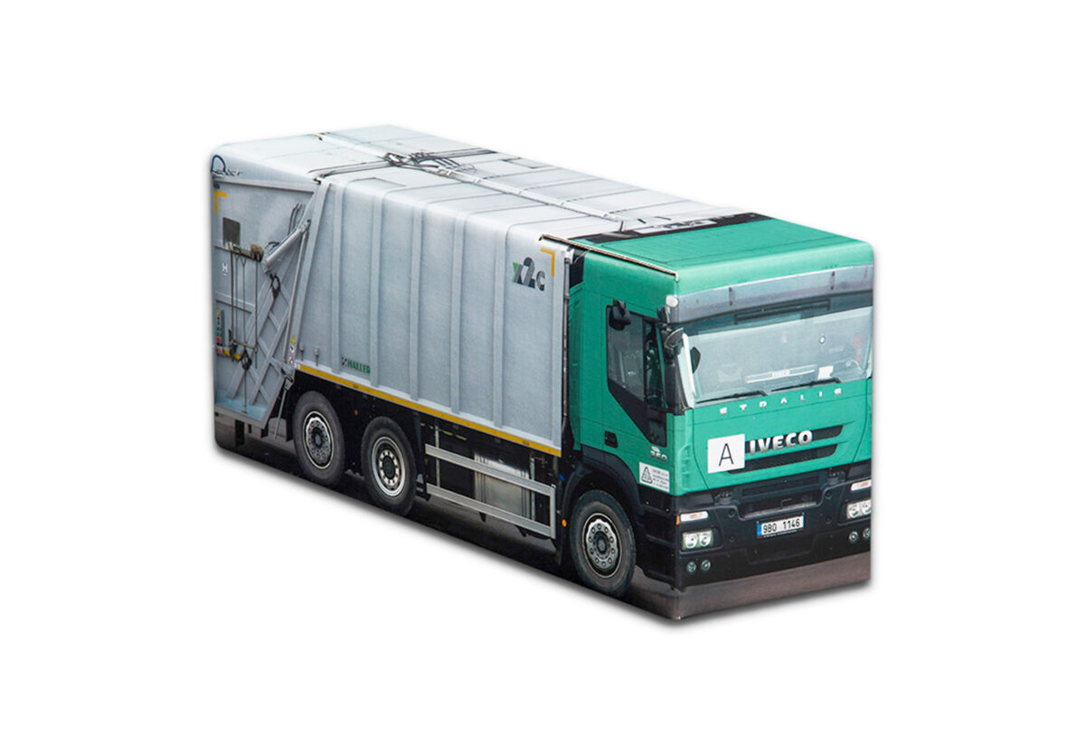 Truckbox Promotional Giftbox - garbage truck Iveco Haller X2C