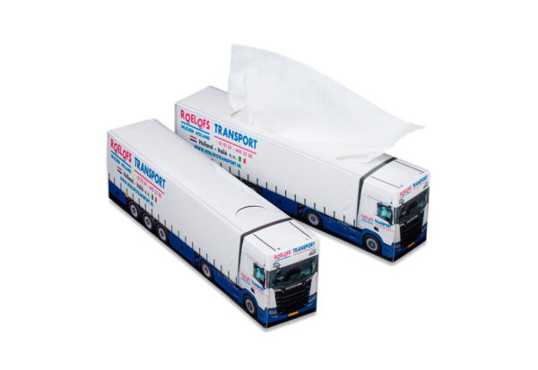 Truckbox Promotional Tissue box – Truck Scania