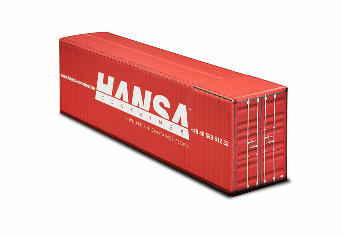 Truckbox Promotional Giftbox Container 40ft, Hansa Container
