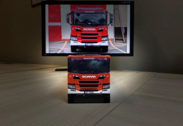 Truckbox Promotional Giftbox – Fire Truck Scania